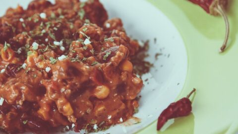 Plate of Chili Con Carne